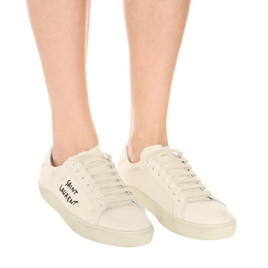 Best deal 👏 Saint Laurent Court Classic Canvas 👟 Sneakers ⌛ - Image 3