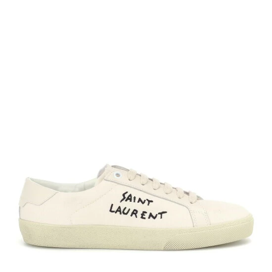 Best deal 👏 Saint Laurent Court Classic Canvas 👟 Sneakers ⌛ - Image 4