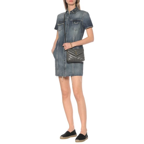 Cheapest ❤️ Saint Laurent Embroidered Canvas Espadrilles 🤩