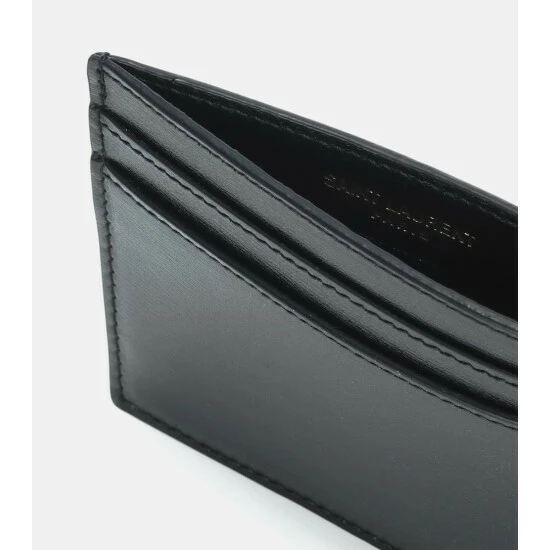 Best deal π Saint Laurent Leather Card Holder β¨