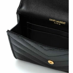 Deals ✨ Saint Laurent Monogram Small Leather Wallet 🔔