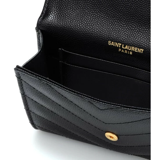 Deals β¨ Saint Laurent Monogram Small Leather Wallet π