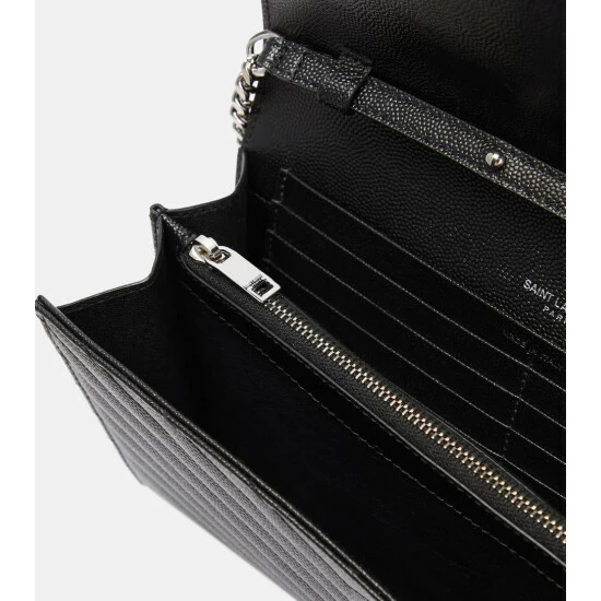 Best Pirce 😀 Saint Laurent Monogram Leather Wallet On Chain ⌛ - Image 2