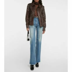 Discount ❤️ Saint Laurent Leather Jacket 🥰