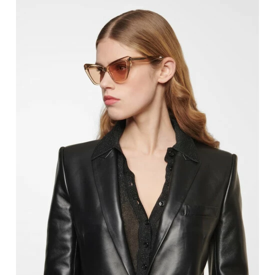 Budget โ๏ธ Saint Laurent SL 466 Cat-eye ๐ Sunglasses ๐ - Image 5