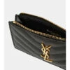 Top 10 😍 Saint Laurent Monogram Zipped Leather Wallet 🎁
