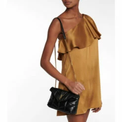 Buy 🔥 Saint Laurent Loulou Toy Puffer Leather Shoulder Bag 🎁