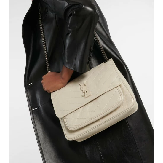 Coupon โ๏ธ Saint Laurent Niki Medium Leather Shoulder Bag โจ