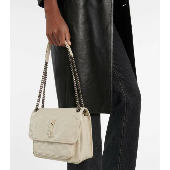 Coupon โ๏ธ Saint Laurent Niki Medium Leather Shoulder Bag โจ - Image 5