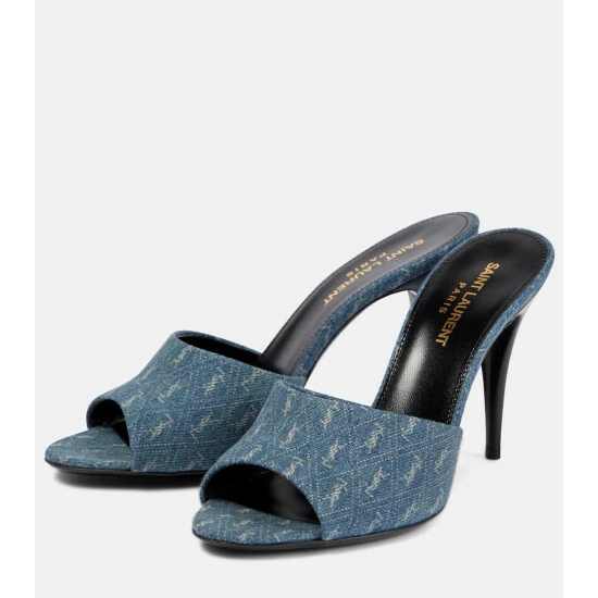 Hot Sale ๐ Saint Laurent La 16 Denim ๐ฉด Sandals ๐ - Image 4