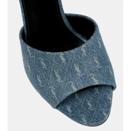 Hot Sale ๐ Saint Laurent La 16 Denim ๐ฉด Sandals ๐ - Image 5