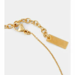 Deals ✔️ Saint Laurent Heart Chain Necklace 👍