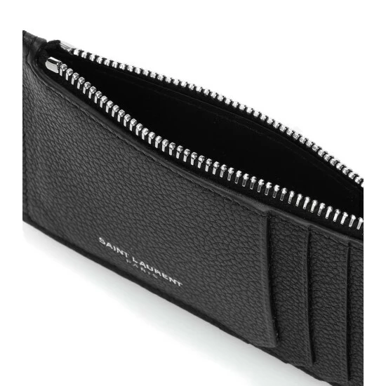 Wholesale π Saint Laurent Fragments Leather Card Holder π₯
