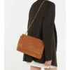 Best reviews of ⭐ Saint Laurent Kate Reversible Suede Shoulder Bag 💯