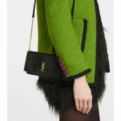 Best reviews of 👏 Saint Laurent Croc-effect Leather Wallet On Chain 🛒