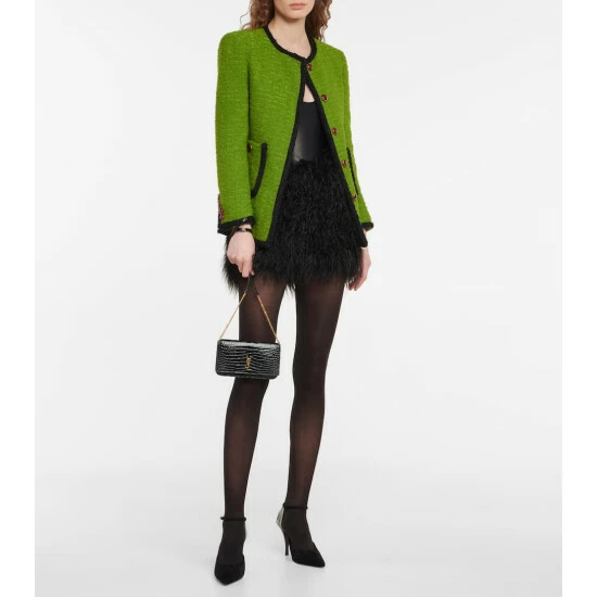 Best reviews of 👏 Saint Laurent Croc-effect Leather Wallet On Chain 🛒 - Image 4