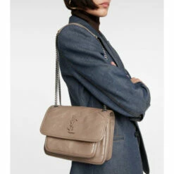 Best deal ๐ Saint Laurent Niki Baby Leather Shoulder Bag โค๏ธ