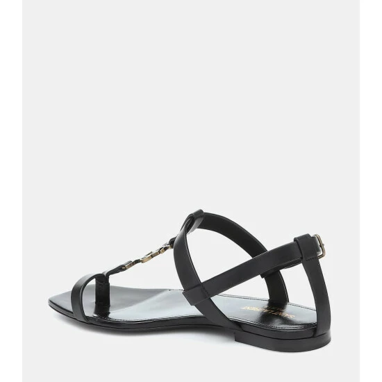 Hot Sale ✨ Saint Laurent Cassandra Leather 🩴 Sandals ⭐ - Image 2