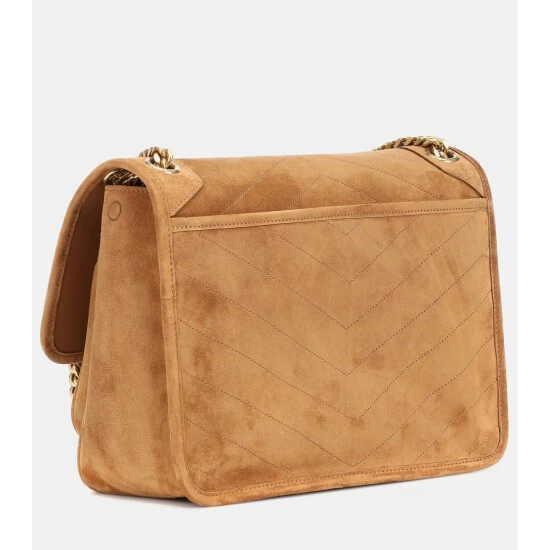 Best deal π Saint Laurent Niki Medium Suede Shoulder Bag π€© - Image 3