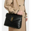 Coupon 👏 Saint Laurent Loulou Medium Leather Shoulder Bag 🔔