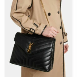 Coupon 👏 Saint Laurent Loulou Medium Leather Shoulder Bag 🔔