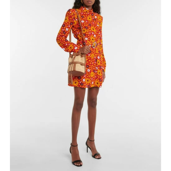 Wholesale 😀 Saint Laurent Small Raffia Bucket Bag 😀 - Image 4