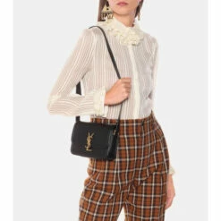 New 🤩 Saint Laurent Solferino Small Leather Crossbody Bag ✔️