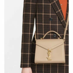 Promo 👏 Saint Laurent Cassandra Mini Leather Shoulder Bag 🤩