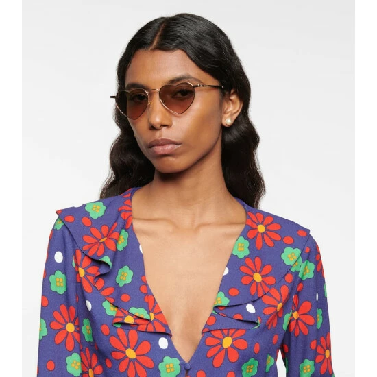 Cheap ๐ฏ Saint Laurent SL 301 Loulou Heart-shaped ๐ Sunglasses ๐ - Image 2