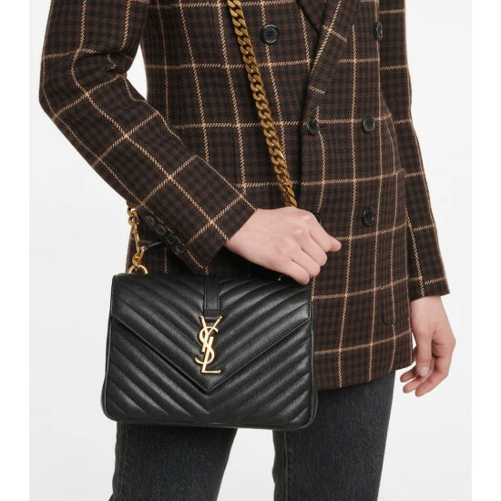 Deals ๐ Saint Laurent Collรจge Medium Leather Shoulder Bag ๐