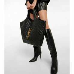 Brand new 🔥 Saint Laurent Icare Quilted Leather Tote Bag ⭐