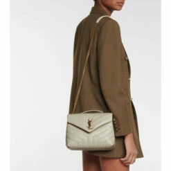 Discount ⌛ Saint Laurent Loulou Small Leather Shoulder Bag 🛒