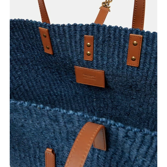 Best Pirce ๐ Saint Laurent Panier Souple Raffia Tote Bag โค๏ธ - Image 2