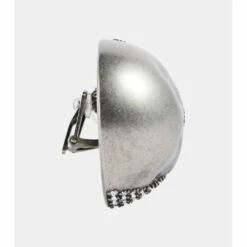 Cheapest 🧨 Saint Laurent Crystal-embellished Clip-on Earrings 🤩