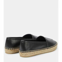 Best Sale 😉 Saint Laurent Monogram Leather Espadrilles ⭐