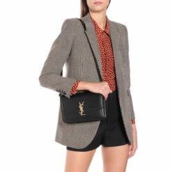 Best Sale 🔔 Saint Laurent Solferino Medium Leather Crossbody Bag 😀