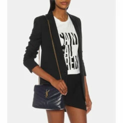 Cheap 😉 Saint Laurent Loulou Small Leather Shoulder Bag 👏