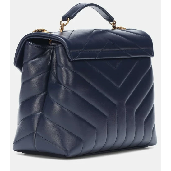 Cheap 😉 Saint Laurent Loulou Small Leather Shoulder Bag 👏 - Image 3