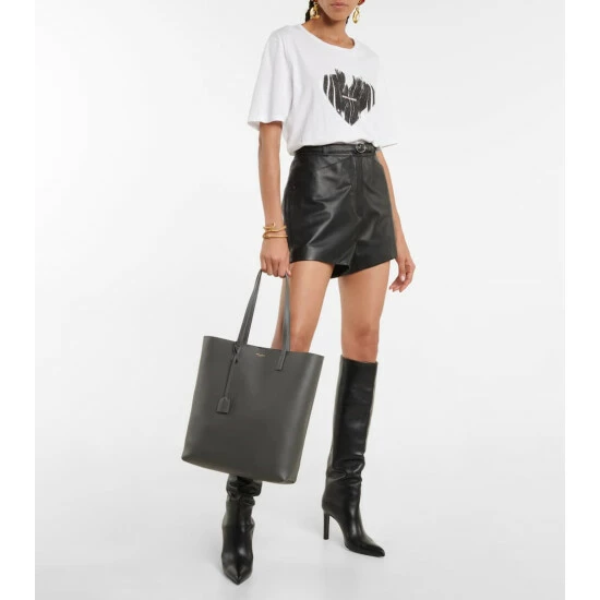 Brand new 🎁 Saint Laurent Shopping N/S Leather Tote Bag ✨ - Image 4