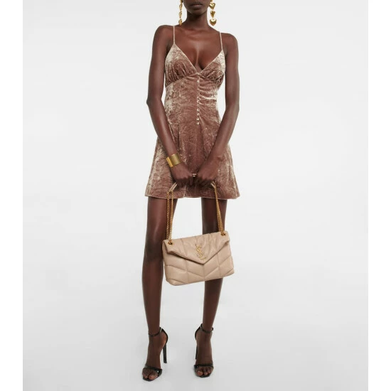 Best Sale ๐ Saint Laurent Puffer Small Leather Shoulder Bag ๐ - Image 4