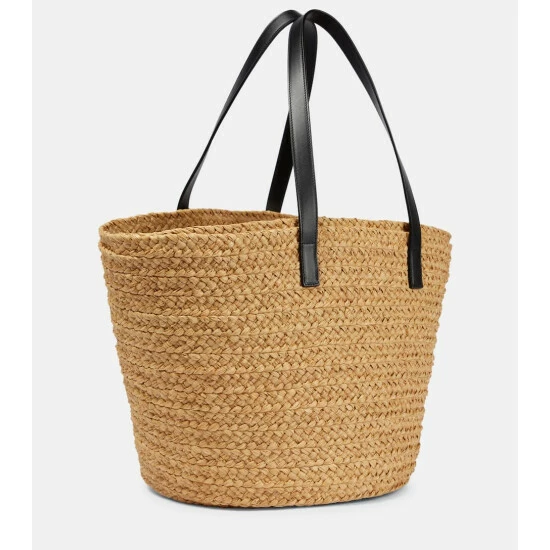 Best Sale ๐ Saint Laurent Panier Medium Raffia Tote ๐ - Image 3