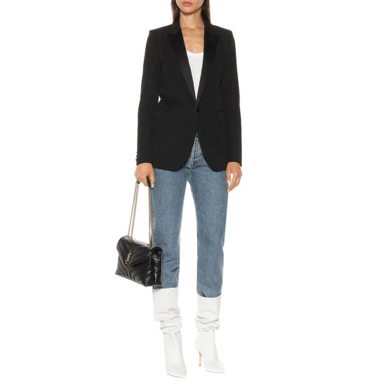 New ๐งจ Saint Laurent Loulou Small Leather Shoulder Bag ๐ฅ - Image 3