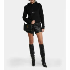 Best reviews of 😉 Saint Laurent Logo Cotton Jersey Hoodie 😉