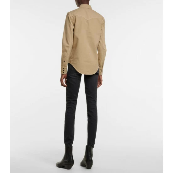 Budget 🛒 Saint Laurent Denim 👕 Shirt 🎉 - Image 2