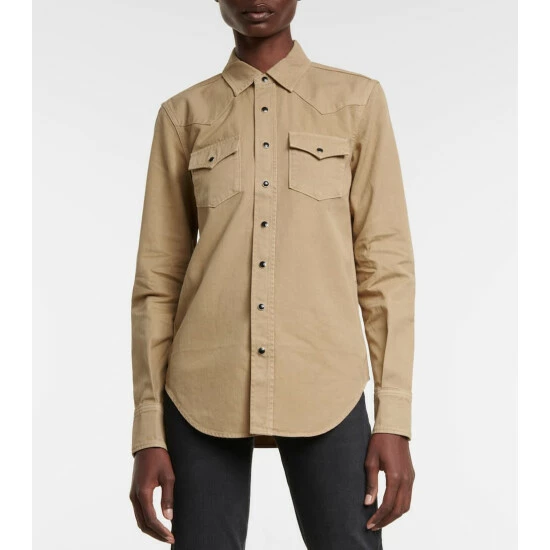 Budget 🛒 Saint Laurent Denim 👕 Shirt 🎉 - Image 3