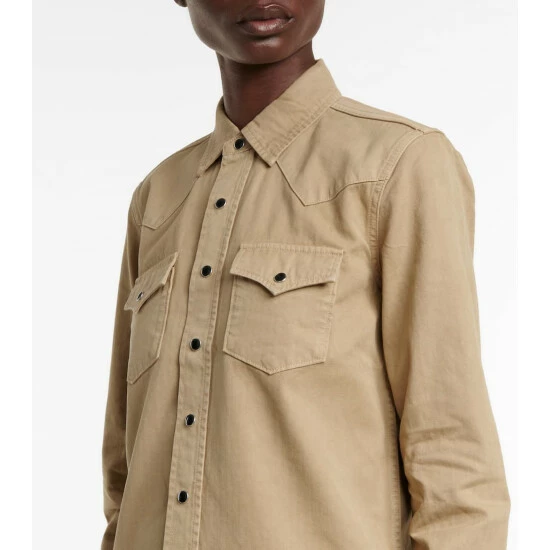 Budget 🛒 Saint Laurent Denim 👕 Shirt 🎉 - Image 4