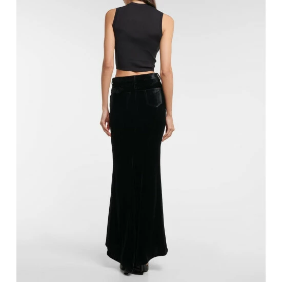 Best deal 🔥 Saint Laurent Wool, Cashmere, And Silk Blend Top ⌛ - Image 2