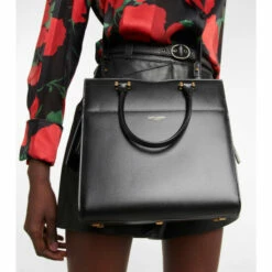 New 🌟 Saint Laurent Uptown Small Leather Tote Bag 🤩