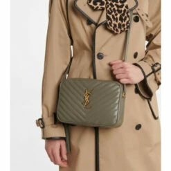 Coupon 😍 Saint Laurent Lou Camera Leather Crossbody Bag 👏