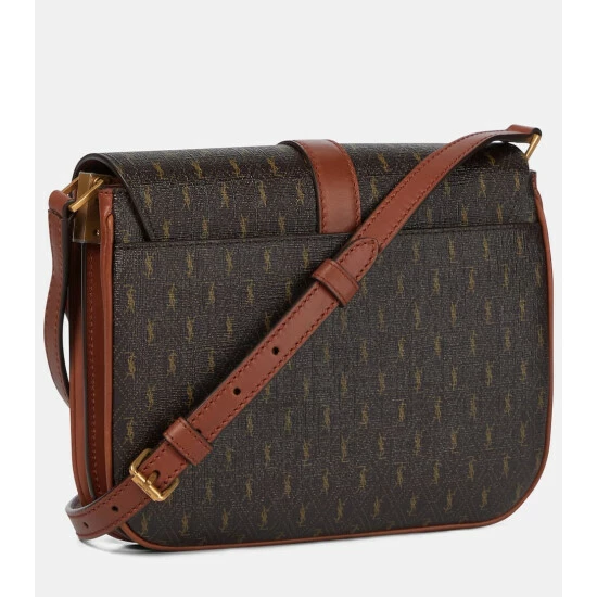 Cheapest ⌛ Saint Laurent Monogramme Small Leather And Canvas Crossbody Bag ✔️ - Image 3